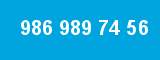 986 989 74 56 986 989 74 56